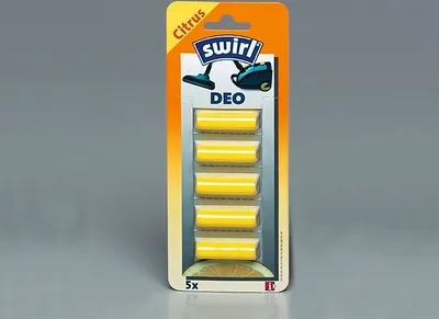 Produktbild von swirl® Staubsauger-Deo-Sticks Citrus 5 St., 1 Pack