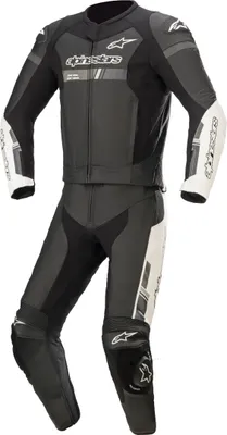 Produktbild von Alpinestars GP Force Chaser 2-Teiler Motorrad Lederkombi, schwarz/weiß, 60