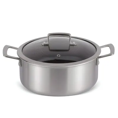 Immagine prodotto di Pentola Edenberg da 22 cm con coperchio, 3,5 L in acciaio inox con rivestimento antiaderente a triplo strato