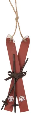 Produktbild von Clayre & Eef Anhänger 5x2x15 cm Rot Holz