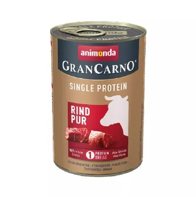 Obrázok produktu pre animonda GranCarno 82432, Dospelý, Akékoľvek plemeno, Hovädzie mäso, 800 g, Bez cukru, Neobsahuje sóju