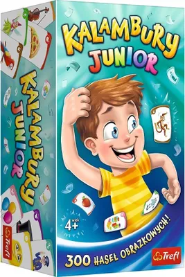 Zdjęcie produktu dla Trefl Kalambury Junior - Kreatywna gra, która rozwija wyobraźnię dzieci!