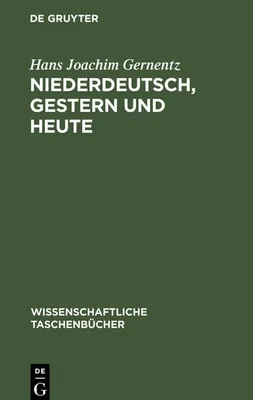 Produktbild von Niederdeutsch, gestern und heute