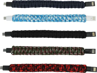 Produktbild von 5pcs USB -Ladungskabelarmband -C -Handgelenksdaten Ladegeräte Wobbenkabel tragbares Handyzubehör