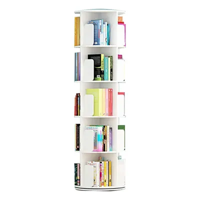 Produktbild von 360Home Regal Drehbares Standregal für Kinder Weiß 5 Ebenen【BR520】