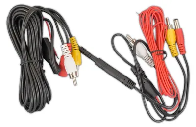 Produktbild von Carmedien Rückfahrkamera Anschlußkabel 5 Meter Cinchstecker mini Steckverbindung