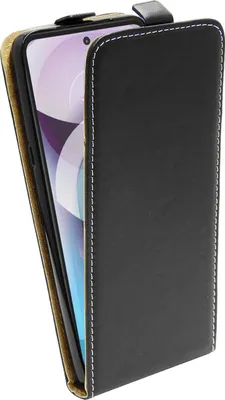 Obrázek produktu pro Flipové pouzdro kompatibilní s pouzdrem na mobilní telefon MOTOROLA MOTO G 5G vertikální skládací ochranný kryt flip cover black