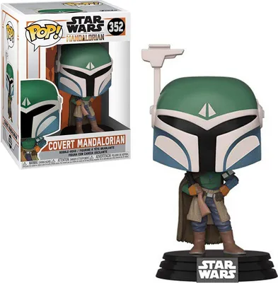Produktbild von Star Wars The Mandalorian - Covert Mandalorian 352 - Funko Pop! - Vinyl Figur