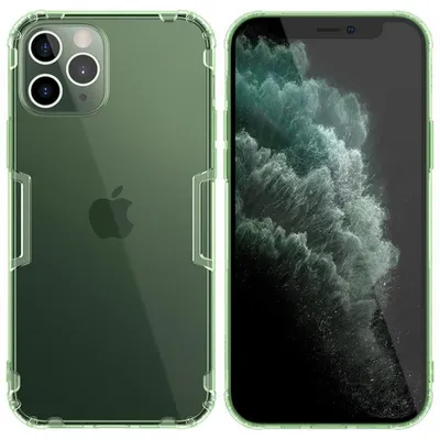 Image de Nillkin Nature TPU Case - Étui pour Apple iPhone 12 Pro Max (vert foncé)