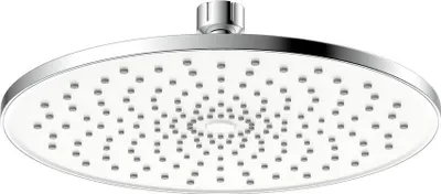 Produktbild von Avapax | Duschkopf Rund - 22,5 Cm - Hochglanz Chrom - Komfortabler Strahl - Langlebiges Abs