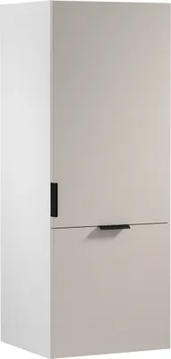 Produktbild von Hängeschrank 60 cm mit Erweiterung Küchenschrank Küchenmöbel, Sorento N60N Weiß/Beige