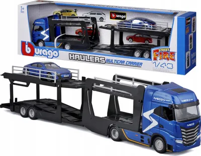 Immagine prodotto di Camion IVECO S-WAY S CARRO ATTREZZI AUDI RS E-TRON GT 1:43 BBURAGO 18-31475