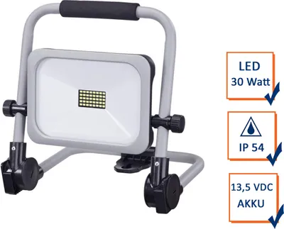Produktbild von REV 2620013010, Schwarz, Grau, IP54, III, 30 W, LED, 6500 K