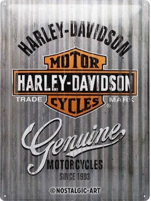 Produktbild von Nostalgic-Art - Blechschild 30 x 40 cm - Harley-Davidson - Metal Wall