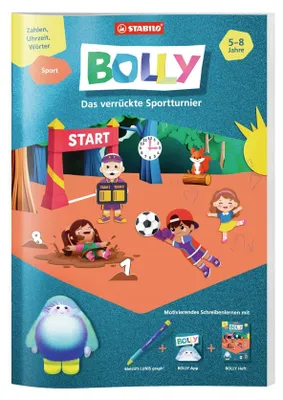 Produktbild von STABILO Übungsheft & App-Welt  BOLLY Sport - passend zu smartem Schreiblern-Stift LUNIS…