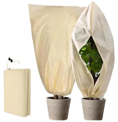 Obrázok produktu pre Zimná ochrana pre rastliny, 2 kusy, 80 x 120 cm, ochrana proti mrazu