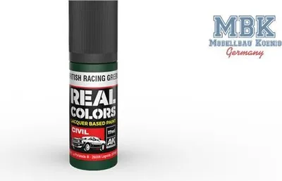 Produktbild von AK Interactive S.L. AK-RC847 REAL COLORS: British Racing Green 17 ml