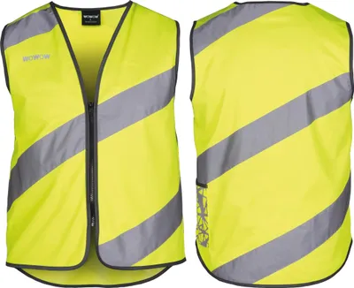 Obrázok produktu pre Wowow 016016 Bezpečnostná vesta "Roadie", zips, veľkosť: XL, žltá/reflexná