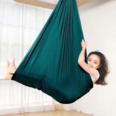 Produktbild von Therapieschaukel für Kinder, Kinderhängematte für drinnen und draußen, sensorischer Therapie-Schaukelstuhl für Kinder mit Autismus, SPD, ADHS, Asperger-Syndrom 150 x 280 cm