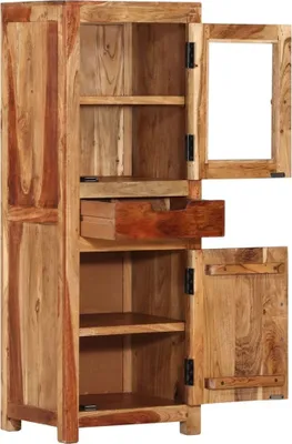 Immagine prodotto di vidaXL Credenza 40x34x110 cm in legno massiccio di acacia