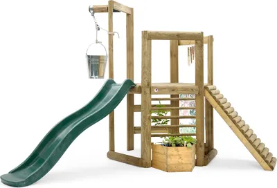 Zdjęcie produktu dla Drewniane wyposażenie placu zabaw Plum Discovery Woodland Treehouse