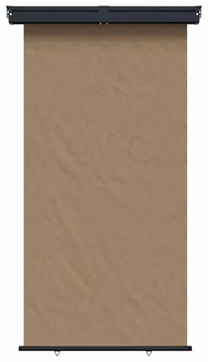 Image de vidaXL Store latéral pour balcon, 140 x 250 cm, 100 % polyester, fer et acier