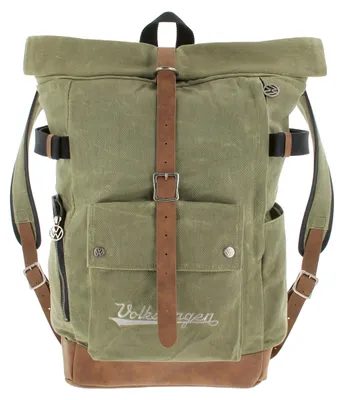 Produktbild von BRISA VW Collection - Rolltop Outdoor Reise-Wanderrucksack Herren Damen
