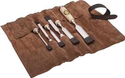 Produktbild von Kirschen Stechbeitelsatz 6-tlg. Ledertasche 6-10-12-16-20-26