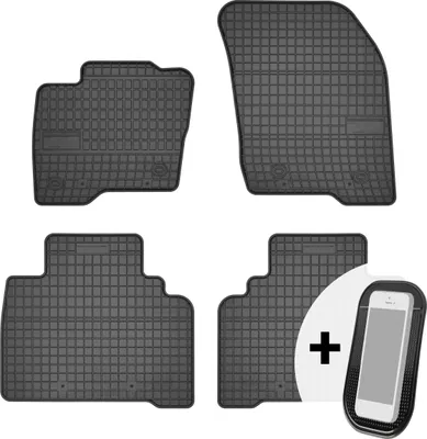 Image de Tapis de sol en caoutchouc Tapis de sol pour voiture Jeu de 4 pièces - convient à la Ford S-Max 2 II à partir de 2015