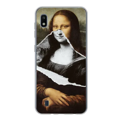 Produktbild von MuchoWow® Handyhülle Schutzhülle Hülle für Samsung Galaxy A10 Mona Lisa - Da Vinci - Kunst Silikon Softcase Handy Hülle - Schutzhülle