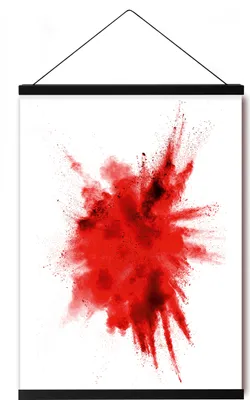 Produktbild von Magnetische Posterleisten 62 cm, Paar, MDF schwarz
