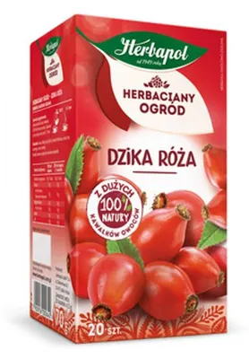 Produktbild von Herbata ziołowa Dzikiej Róży Ogród Natury 20 torebek