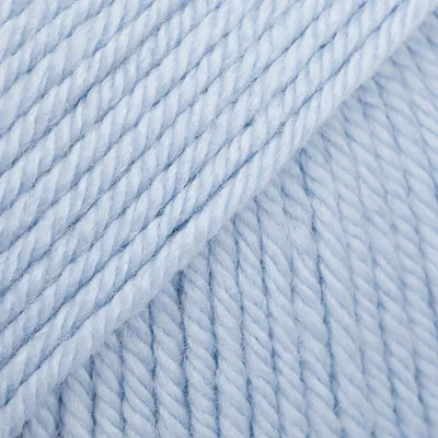 Produktbild von Drops Daisy Uni Colour 10 Light Blue Strickgarn