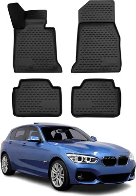 Image de 2011-2019 BMW Série 1 F20 Tapis de sol TPE noir 4 pièces