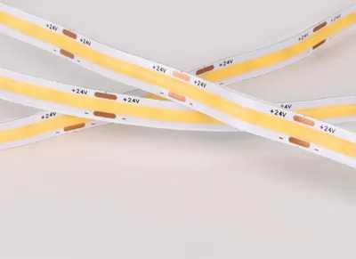 Produktbild von MiBoxer LED COB Strip 24V | 11 Watt/m 312LED/m CRI90 10m Rolle IP20 8mm breit | CSL1N05H | 6000K