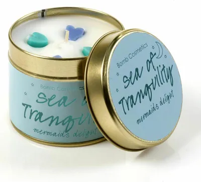 Immagine prodotto di Bomb Cosmetics Duftkerze in Dose Sea of Tranquility, Dosenkerze, Blau, PSEATRA04