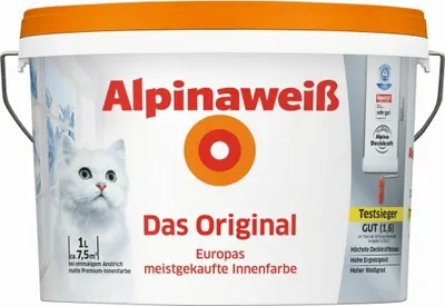 Produktbild von Alpinaweiß 1 Liter matt