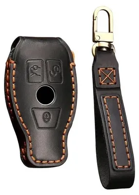 Productafbeelding van Omgoods - Beschermende Sleutelhoes voor Mercedes met Sleutelhanger
