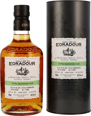 Produktbild von Edradour 11 Years Old ST. MICHAEL-EPPAN Sauvignon Cask #1002 2012 48,2% Vol. 0,7l in Geschenkbox