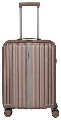 Produktbild von travelite Paros 4W Trolley Cappuccino altrosa 55cm