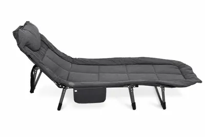 Produktbild von Klappbares Feldbett Campingbett mit Matratze und Kopfkissen – Komfortables Reisebett für Camping, Garten und Gäste