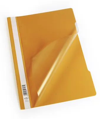 Produktbild von Sichthefter A4 25 Stück Orange Durable, Dokumentenmappe, Ordner