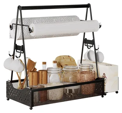 Imagen del producto de Carro para parrilla con accesorios – Ideal para camping y cocina