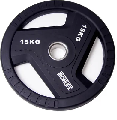 Obrázek produktu pro Olympijský urethanový kotouč IRONLIFE 15 kg