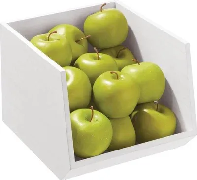 Obrázek produktu pro Ekologická dřevěná skříň do kuchyně a koupelny – přírodní dřevěná truhla – bílá – 254/292/209 cm