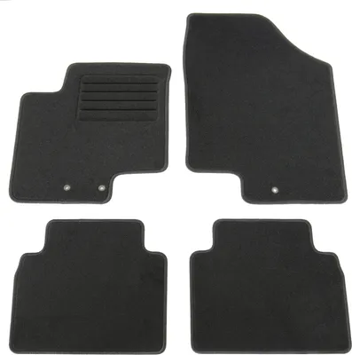 Produktbild von Fußmatten-Set für Hyundai ix20, 11/2010-07/2019, 4-teilig, Schwarz