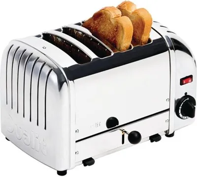 Produktbild von Dualit Toaster 40352 - 4 Schlitze - Edelstahl - Dreh-Timer