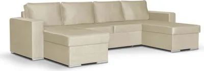 Produktbild von U-Ecksofa mit Schlaffunktion PANORAMIX-U - Beige