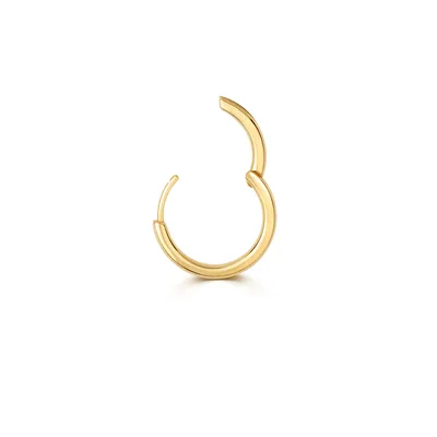 Produktbild von 9 Karat (375) Gold Damen - Einzel Knorpel Creole - 14mm; TRS36945MM14