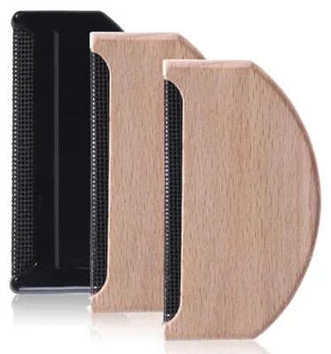 3er-Set manueller Fusselentferner aus Holz für Kleidung